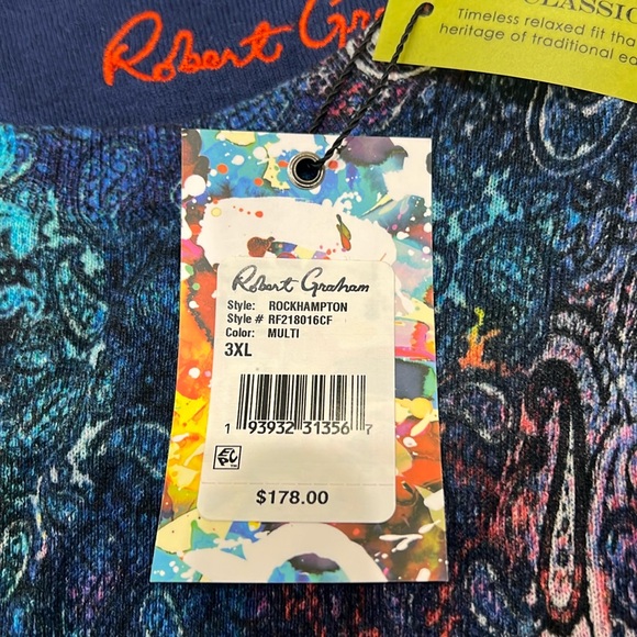 🆕 🏷️Robert Graham Rockhampton Classic Fit Sweater - Size 3XL - Picture 4 of 6